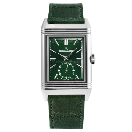 3978430 | Jaeger-LeCoultre Reverso Tribute Monoface Small Seconds Green 45.6 x 27.4 mm watch. Buy Online