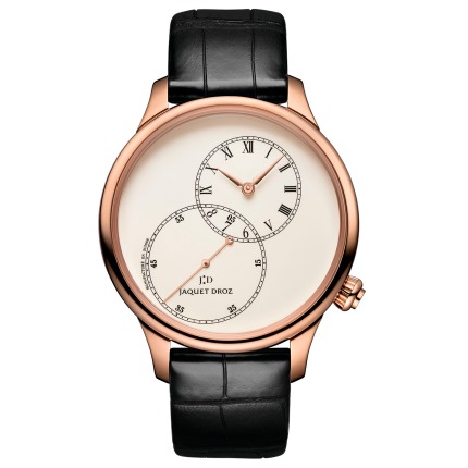 J006013200 | Jaquet Droz Grande Seconde Off-centered Ivory Enamel 39 mm watch. Buy Online