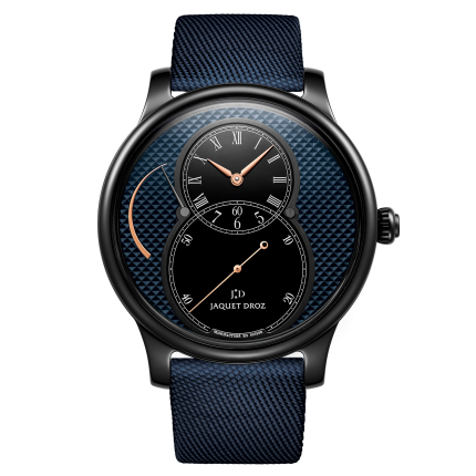 J027035542 | Jaquet Droz Grande Seconde Power Reserve Ceramic Clous De Paris 44 mm watch. Buy Online