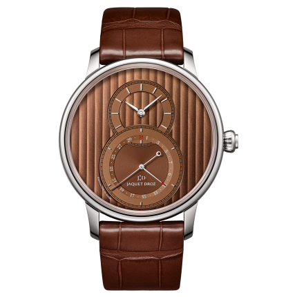 J007030246 | Jaquet Droz Grande Seconde Quantieme Cotes de Geneve 43 mm watch. Buy Online