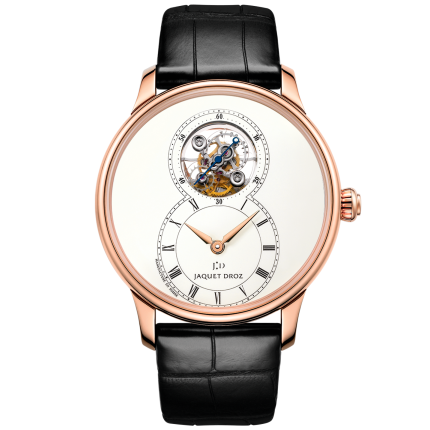 J013013200 | Jaquet Droz Grande Seconde Tourbillon Ivory Enamel 39 mm watch. Buy Online