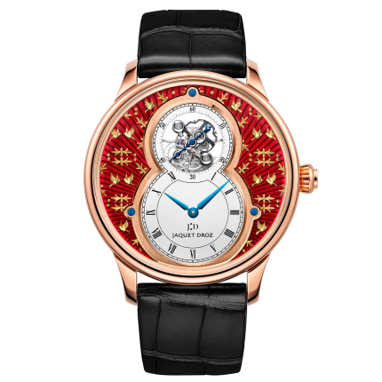 J013033243 | Jaquet Droz Grande Seconde Tourbillon Paillonee 43 mm watch. Buy Online