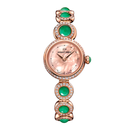 J014603171 | Jaquet Droz Lady 8 Petite Jade 25 mm watch. Buy Online