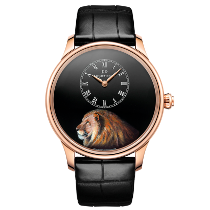 J005033314 | Jaquet Droz Petite Heure Minute Lion 43 mm watch. Buy Online