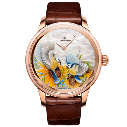 J005023283 | Jaquet Droz Petite Heure Minute Relief Seasons 41 mm watch. Buy Online