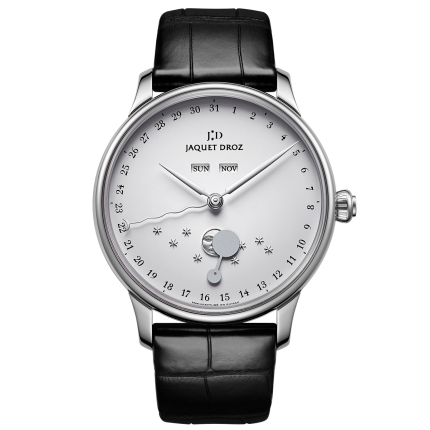 J012630240 | Jaquet Droz Eclipse Silver 43 mm watch. Buy Online