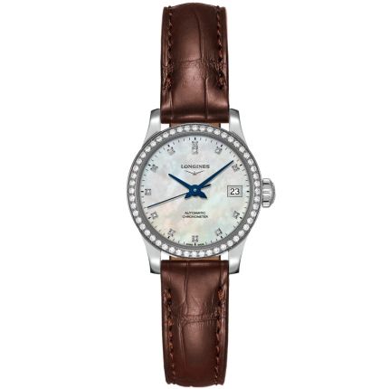 L2.320.0.87.2 | Longines Record Collection Diamonds Automatic 26 mm watch. Buy Online