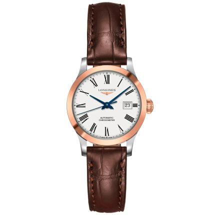 L2.321.5.11.2 | Longines Record Automatic 30 mm watch. Buy Online