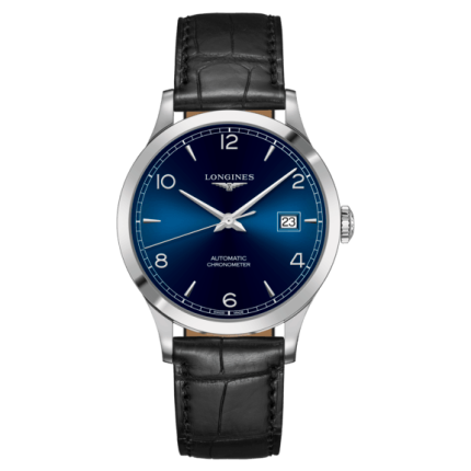 L2.821.4.96.2 | Longines Record 40 mm watch. Buy Online