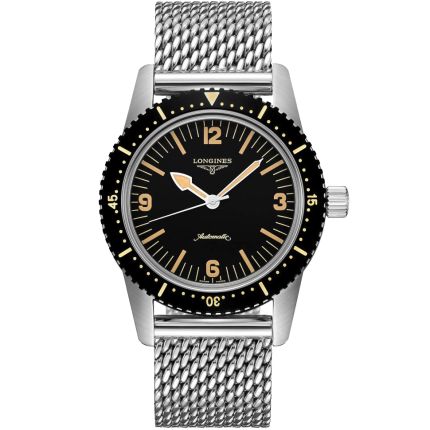 L2.822.4.56.6 | Longines Heritage Skin Diver Automatic 42 mm watch. Buy Online