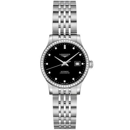 L2.321.0.57.6 | Longines Record Diamonds Automatic 30 mm watch. Buy Online