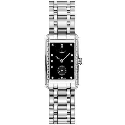 L5.512.0.57.6 | Longines DolceVita Diamonds Quartz 23 x 37 mm watch. Buy Online