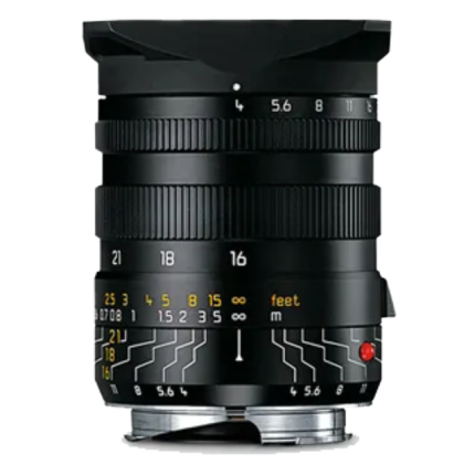 11626 | Leica Tri-Elmar-M 16-18-21 f/4 ASPH. Black Anodized Finish. Buy Online