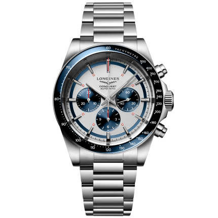 L3.835.4.98.6 | Longines Conquest Chronograph Automatic 42 mm watch. Buy Online