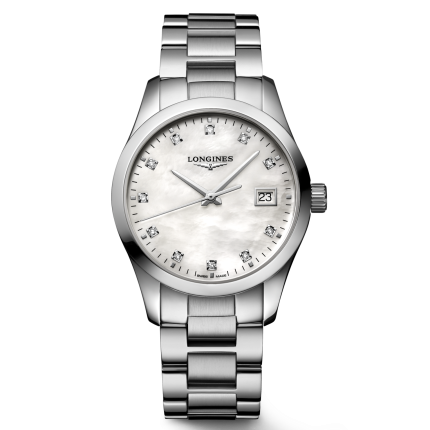 L2.386.4.87.6 | Longines Conquest Classic 34mm watch. Buy Online