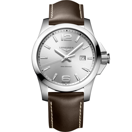 L3.760.4.76.5 | Longines Conquest Quartz 43 mm watch. Buy Online