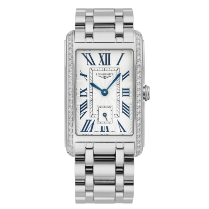 L5.512.0.71.6 | Longines DolceVita Diamonds Quartz 23.3 x 37 mm watch. Buy Online