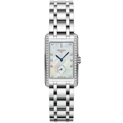 L5.512.0.87.6 | Longines DolceVita Diamonds Quartz 23.3 x 37 mm watch. Buy Online