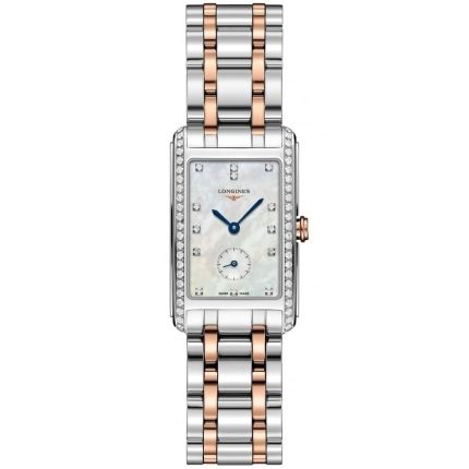 L5.512.5.89.7 | Longines DolceVita Diamonds Quartz 23 x 37 mm watch. Buy Online