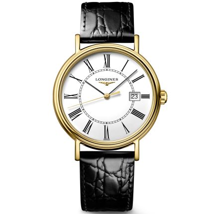 L4.790.2.11.2 | Longines Elegance Presence Quartz 38.5 mm watch. Buy Online