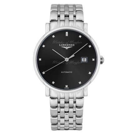 L4.910.4.57.6 | Longines Elegant Collection Diamonds Automatic 39 mm watch. Buy Online