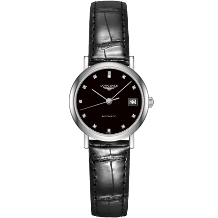 L4.309.4.57.2 | Longines Elegant Collection Diamonds Automatic 25.5 mm watch. Buy Online