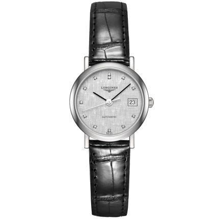 L4.309.4.77.2 | Longines Elegant Collection Diamonds Automatic 25.5 mm watch. Buy Online