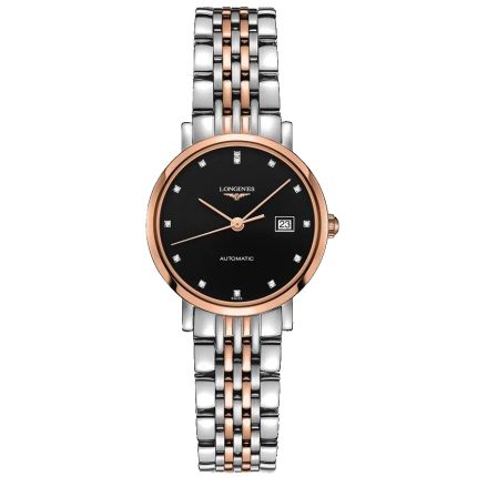 L4.310.5.57.7 | Longines Elegant Collection Diamonds Automatic 29 mm watch. Buy Online