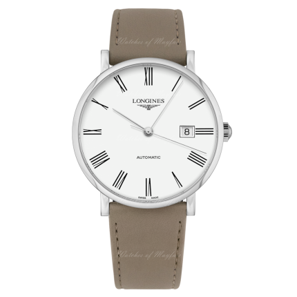 L4.911.4.11.0 | Longines Elegant Collection Steel Automatic 41 mm watch. Buy Online