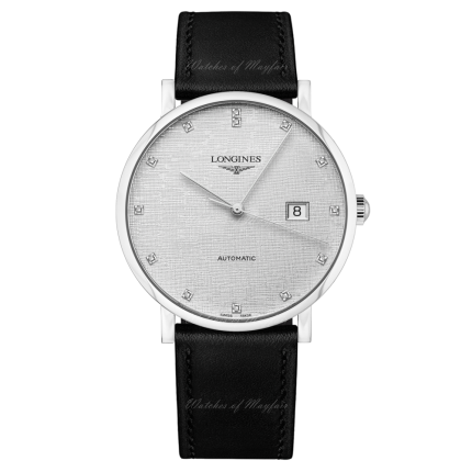 L4.911.4.77.2 | Longines Elegant Collection Steel Automatic 41 mm watch. Buy Online