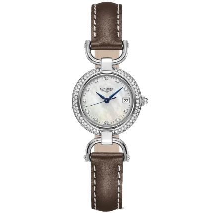 L6.130.0.89.2 | Longines Equestrian Collection Diamonds Quartz 26.5 mm watch. Buy Online