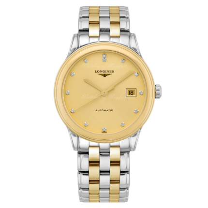 L4.974.3.37.7 | Longines Flagship Diamonds Automatic 38.5 mm watch. Buy Online