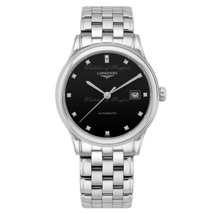 L4.974.4.57.6 | Longines Flagship Diamonds Automatic 38.5 mm watch. Buy Online