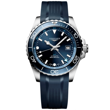 L3.890.4.96.9 | Longines Hydroconquest GMT Automatic 43 mm watch. Buy Online