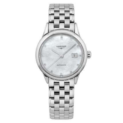 L4.374.4.87.6 | Longines Flagship Diamonds Automatic 30 mm watch. Buy Online