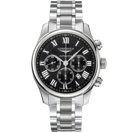 L2.859.4.51.6 | Longines Master Collection Chronograph Automatic 44 mm watch. Buy Online