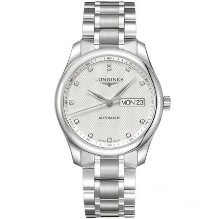 L2.755.4.77.6 | Longines Master Collection Diamonds Automatic 38.5 mm watch. Buy Online