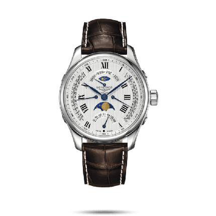 L2.739.4.71.3 | Longines Master Retrograde Auto 44mm watch. Buy Online