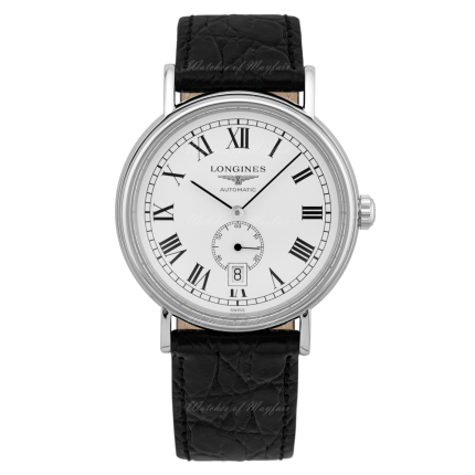 L4.905.4.11.2 | Longines Presence Steel Automatic 40 mm watch. Buy Online