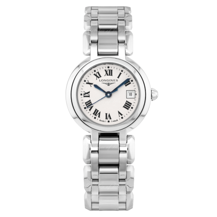 L8.110.4.71.6 | Longines PrimaLuna Steel Quartz 26.5 mm watch. Buy Online