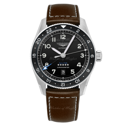 L3.812.4.53.2 | Longines Spirit Zulu Time Automatic 42 mm watch. Buy Online