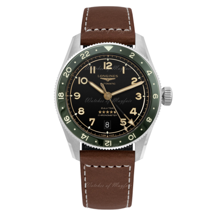 L3.802.4.63.2 | Longines Spirit Zulu Time Automatic 39 mm watch. Buy Online