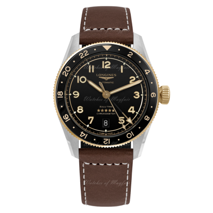 L3.802.5.53.2 | Longines Spirit Zulu Time Chronometer Automatic 39 mm watch. Buy Online