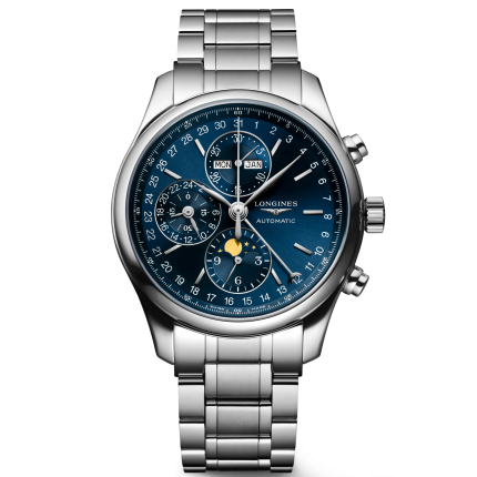 L2.773.4.92.6 | Longines Master Collection Moon Phases Automatic 42 mm watch. Buy Online