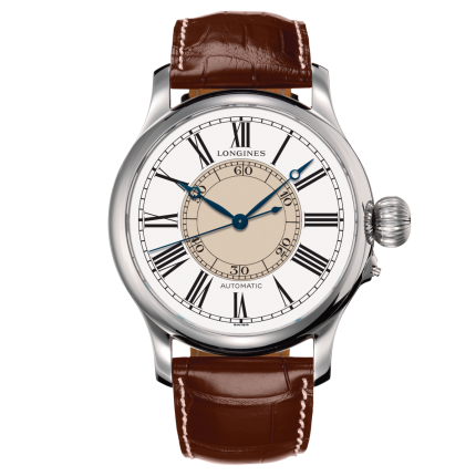 L2.713.4.11.0 | Longines Weems Second Setting 47.5mm watch. Buy Online