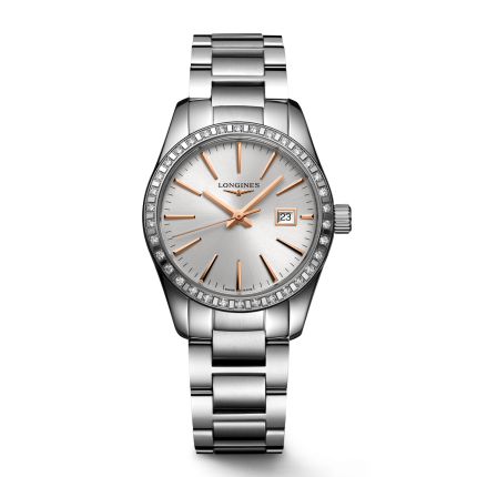 L2.286.0.72.6 | Longines Conquest Classic 29mm watch. Buy Online