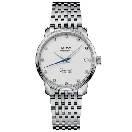 M027.207.11.016.00 | Mido Baroncelli Heritage Lady Diamonds 33 mm watch | Buy Now