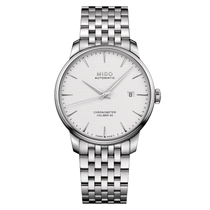 M027.408.11.031.00 | Mido Baroncelli Chronometer Silicon Gent 40mm watch. Buy Online