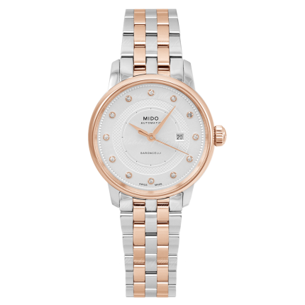 M037.207.22.036.01 | Mido Baroncelli Signature Diamonds Automatic 30 mm watch | Buy Now