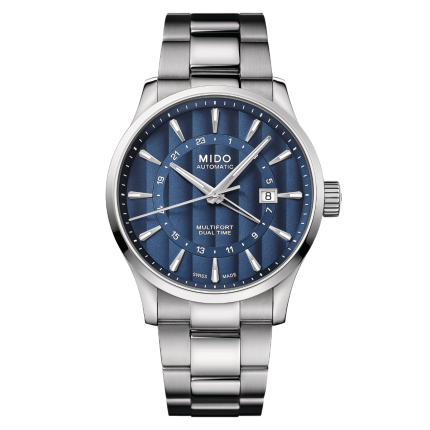 M038.429.11.041.00 | Mido Multifort Dual Time 42mm  watch. Buy Online